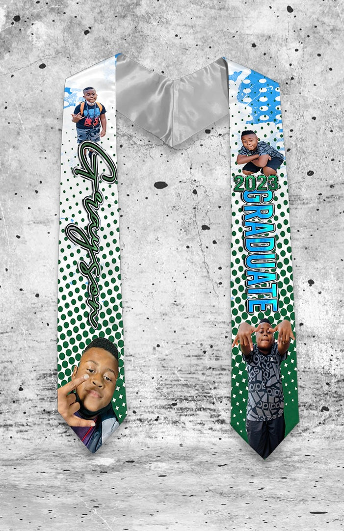 All Over Graduation Stole