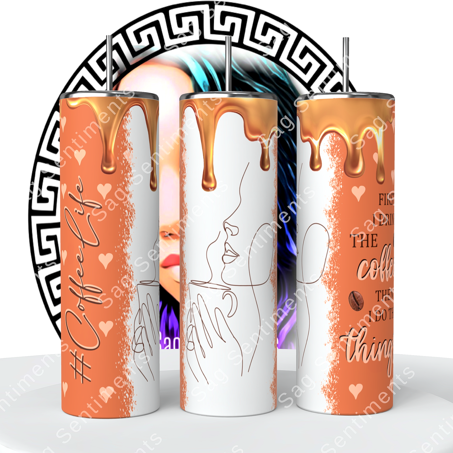 20oz Pre-designed Tumblers