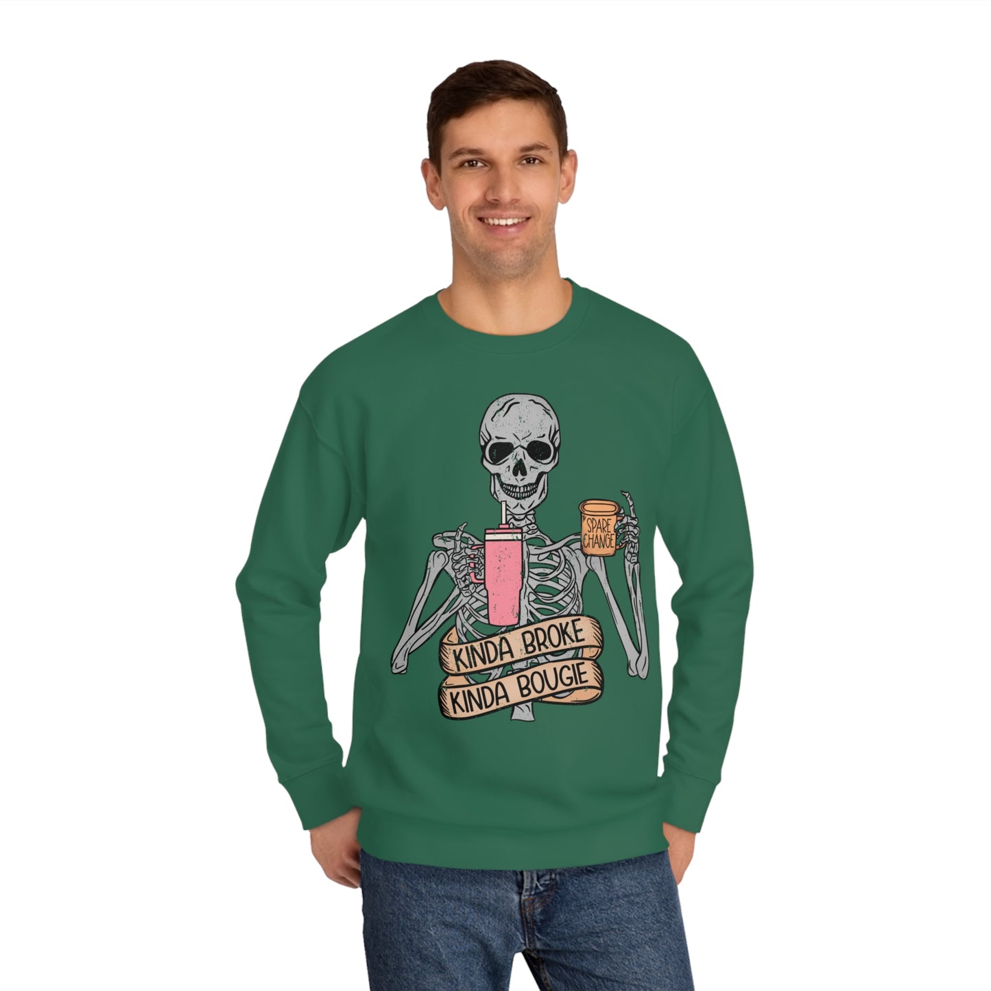 “Kinda Broke Kinda Bougie” Sweatshirt