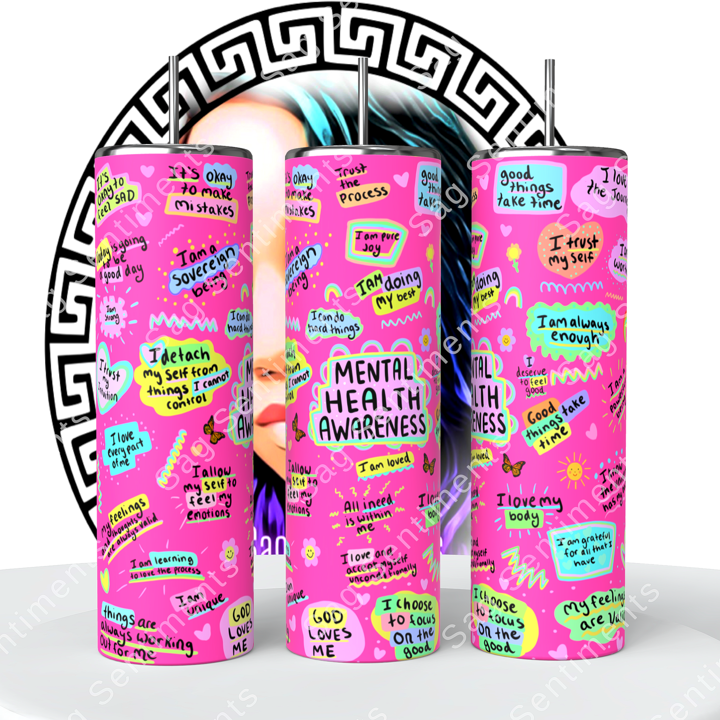 20oz Pre-designed Tumblers