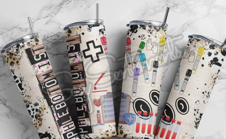 Pre-Designed 20oz Tumbler ‘Phlebotomist”